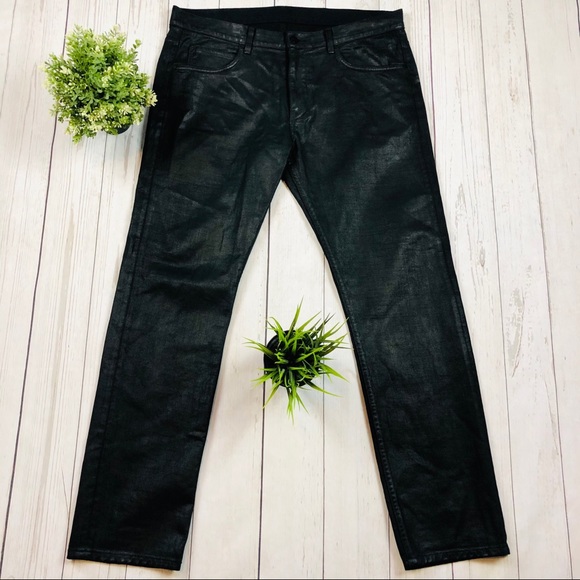 Helmut Lang Other - 🇺🇸Helmut Lang Coated Straight Leg Jeans Size 35